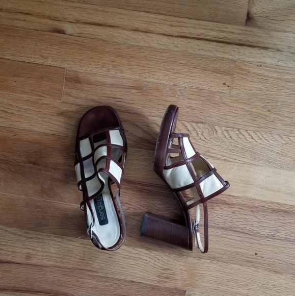 Sergio Rossi Leather Heels - Picture 8 of 11